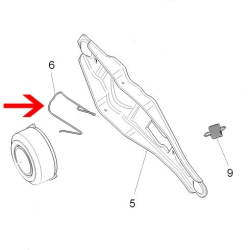Retaining spring